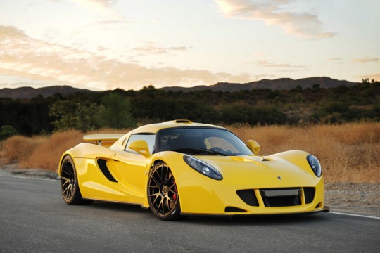 Yellow Venom GT P4 | Hennessey Venom GT